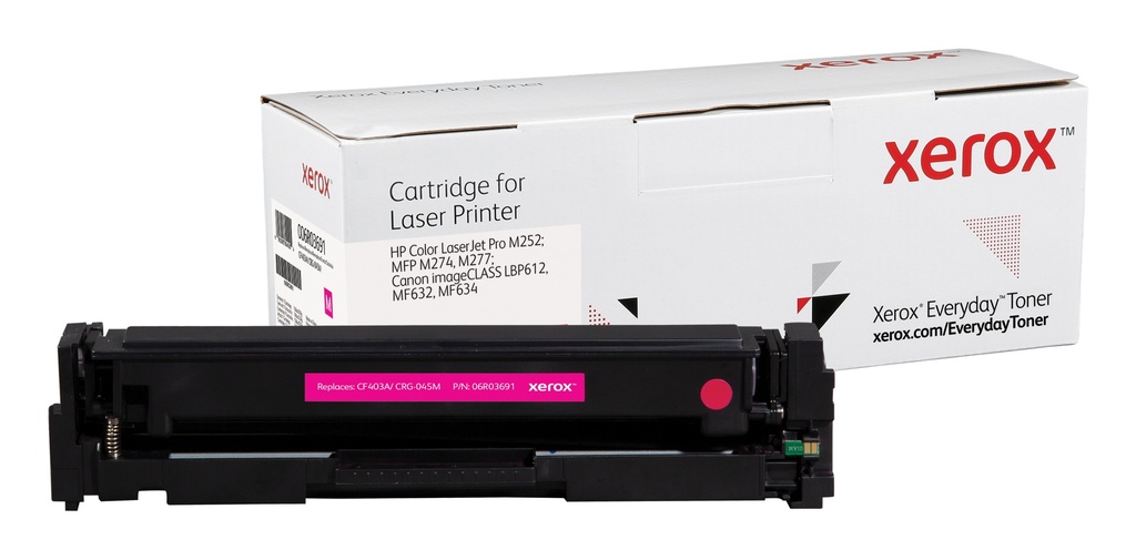 XEROX - Everyday Toner para HP 201A Color LaserJet Pro M252. MFP M274(CF403A CRG045M) Magenta (Ref.006R03691)