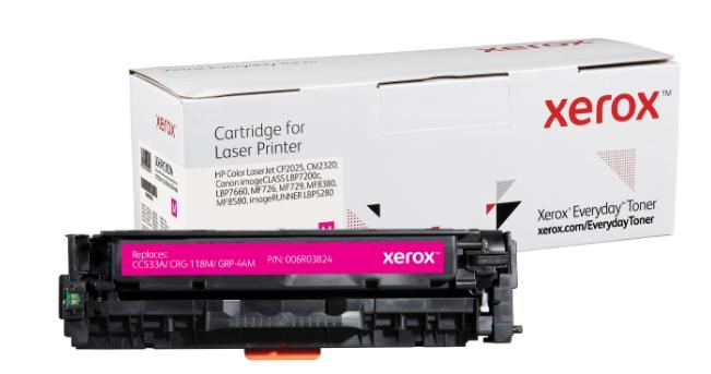 XEROX - Everyday Toner para HP 304A Color LaserJet CP2025(CC533A CRG118M GRP44M) Magenta (Ref.006R03824)