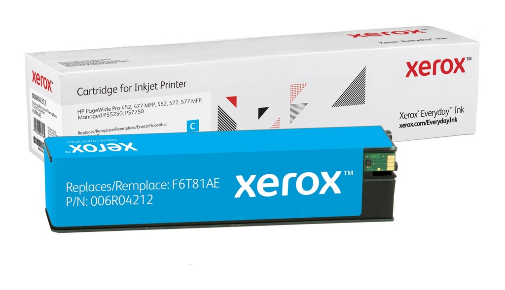XEROX - Everyday Toner para HP PageWide Pro 452/477 Cian (Ref.006R04212)