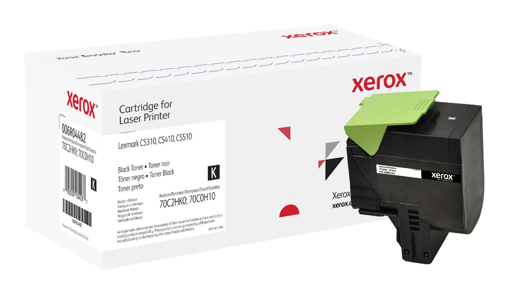 XEROX - TONER NEGRO CS310, CS410, CS510 (70C2HK0; 70C0H10) (Ref.006R04482)