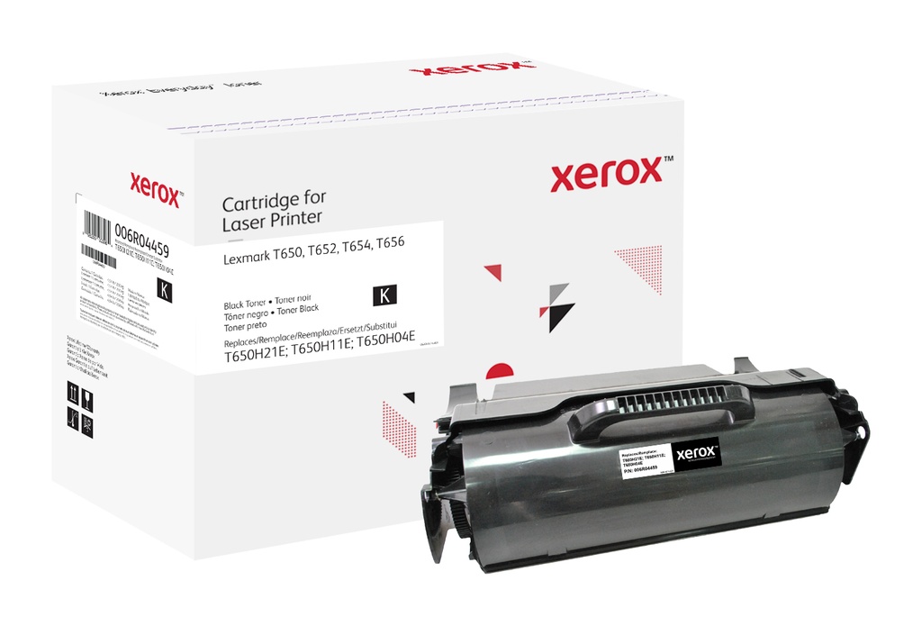 XEROX - TONER NEGRO T650, T652, T654, T656 (T650H21E; T650H11E; T650H04E) (Ref.006R04459)
