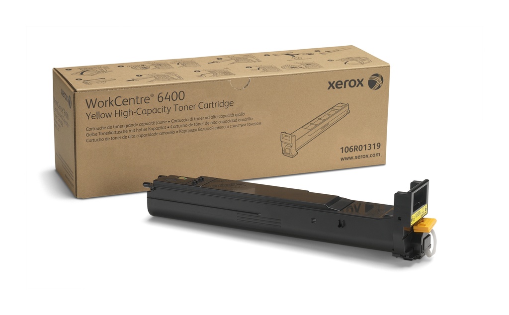 XEROX - Workcenter 6400 Toner Amarillo (Ref.106R01319)
