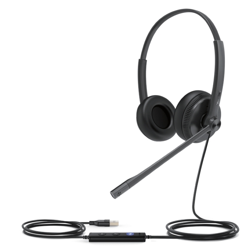YEALINK - Auric. biaurales USB (Ref.UH34 Lite Dual Teams)