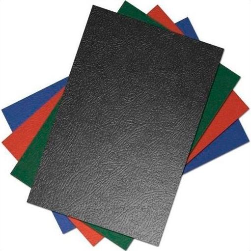 YOSAN - TAPA de ENCUADERNAR CARTON GOFRADO FLÙOR A4 0,9 mm VERDE CAJA de 50 (Ref.0510CGFVED)