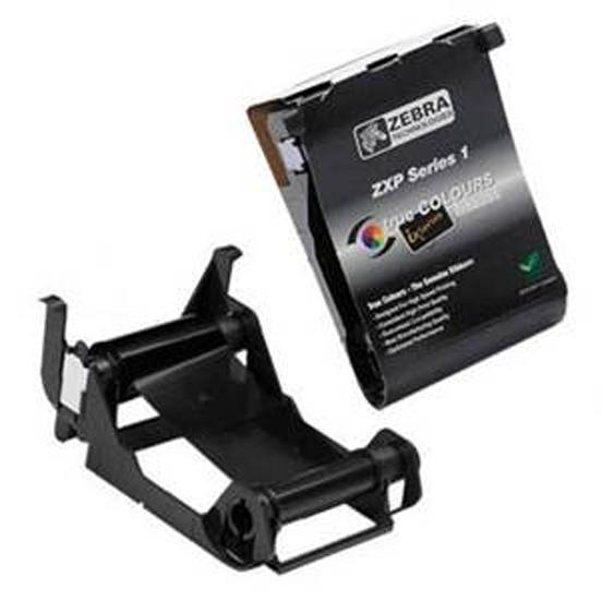 ZEBRA - CINTA NEGRO PARA ZXP1, 1000 IMAGENES (Ref.800011-101)