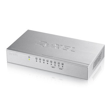 ZYXEL - GS-108B V3 No administrado L2+ Gigabit Ethernet (10/100/1000) Plata (Ref.GS-108BV3-EU0101F)