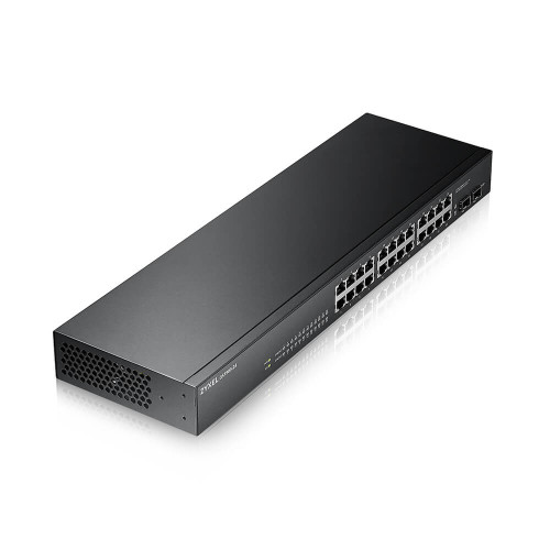 ZYXEL - GS-1900-24 v2 Gestionado L2 Gigabit Ethernet (10/100/1000) 1U Negro (Ref.GS1900-24-EU0102F)