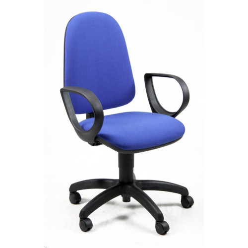 UNISIT - SILLA OPERATIVA CON REPOSABRAZOS - AZUL (Ref.JUSB/EB)