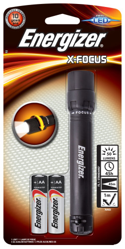 ENERGIZER - Linterna X-Focus 2AA (Ref.639809)