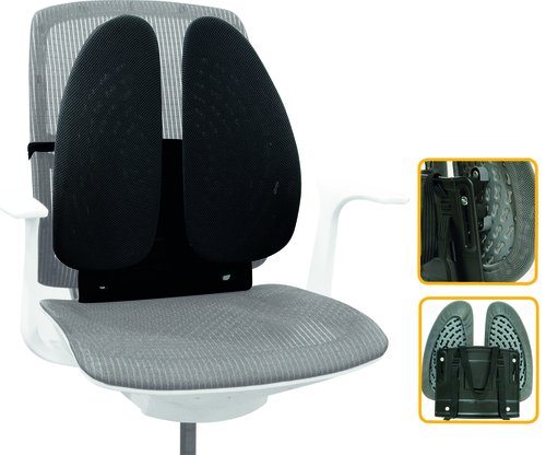 FELLOWES - Soporte lumbar Back Ang (Ref.8026401)