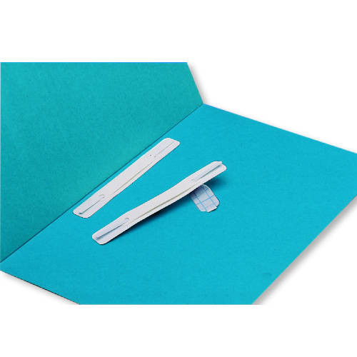 ELBA - Fástener autoadhesivo Paquete 100 Ud PVC Blanco (Ref.100420794)