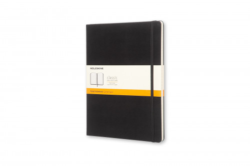 MOLESKINE - Cuaderno Tapa Dura Horizontal Negro 19x25 (Ref.QP090)