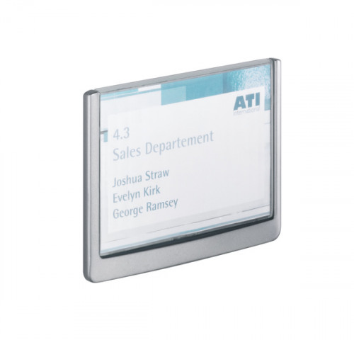 DURABLE - Identificadores Click Sign para puertas 149x105,5 mm plástico (Ref.4861-37)