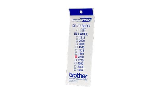 BROTHER - Etiqueta precortada Pack 12 22X60mm Blanco (Ref.ID2260)