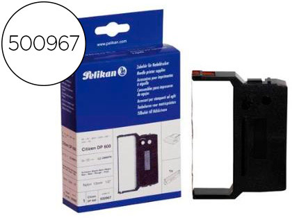 PELIKAN - CINTA IMPRESORA PARA CITIZEN DP 600 -NEGRO- (Ref.500967)