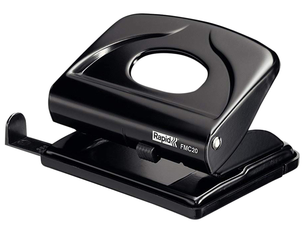 RAPID - Taladros FMC 20 20 Hojas Negro 2 taladros (Ref.21835401)