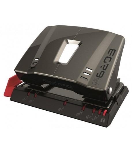 MAPED - Perforadora Advanced Metal color topo 2 agujeros 20/25 hojas (Ref.620311)