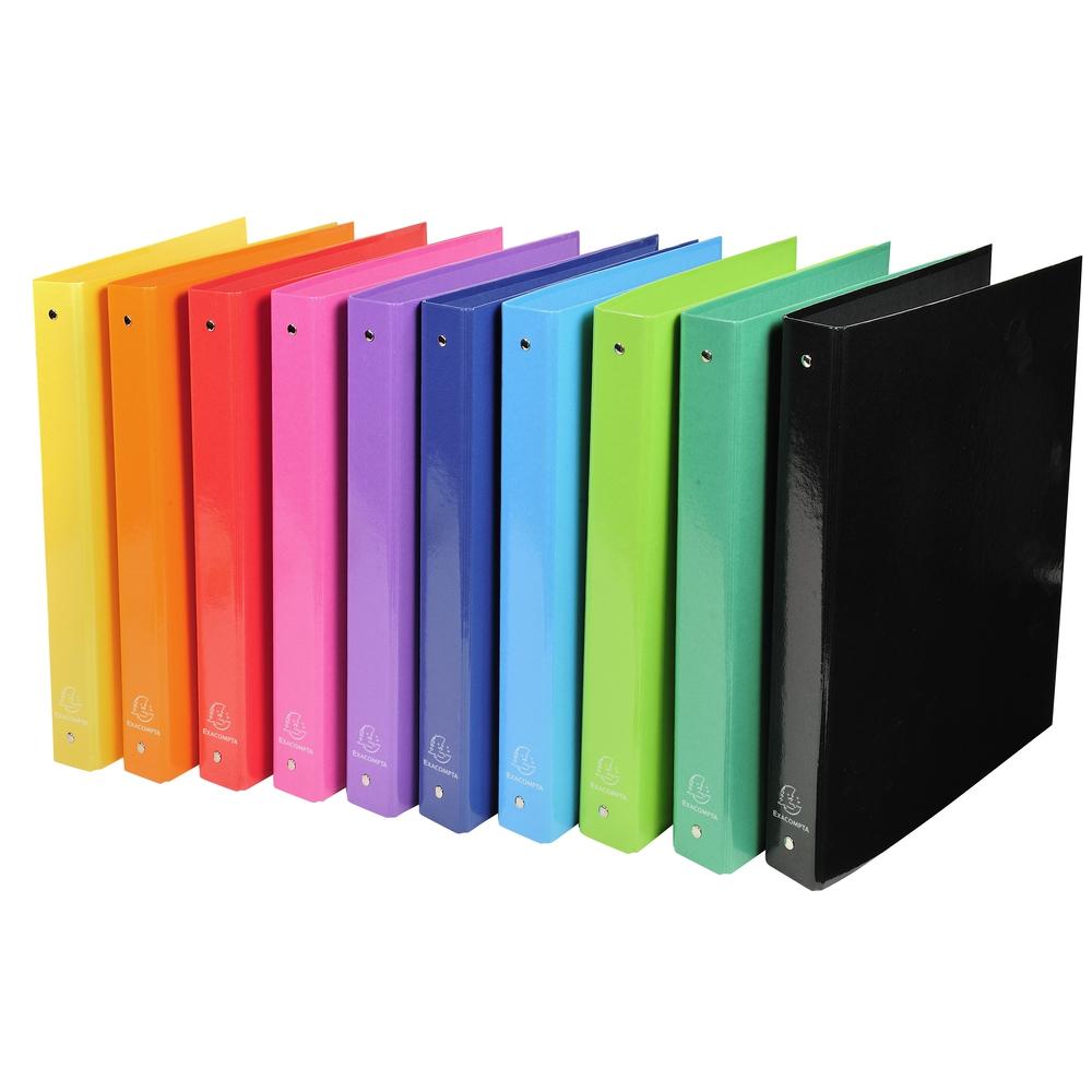 EXACOMPTA - Carpeta DE ANILLAS IDERAMA A4 4-30MM COLORES SURTIDOS (Ref.51929E)