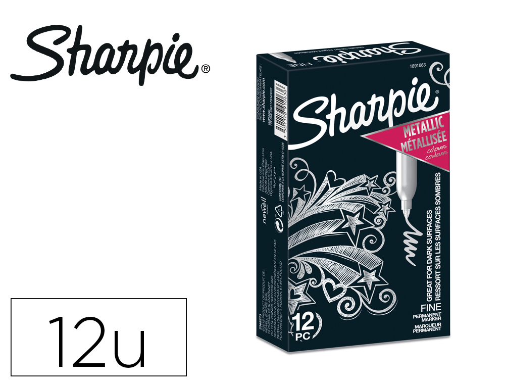 SHARPIE - Marcador permanente plata (Ref.1891063)