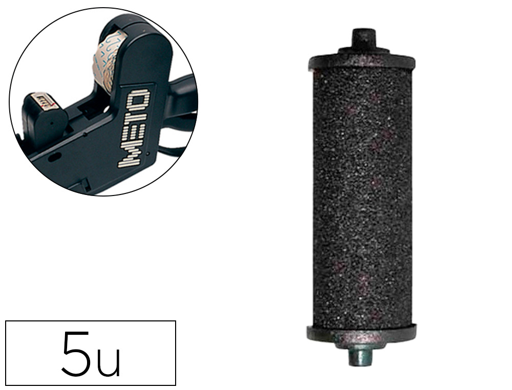 METO - RODILLO ENTINTADOR TOVEL PACK DE 5 RODILLOS (Ref.9294071)