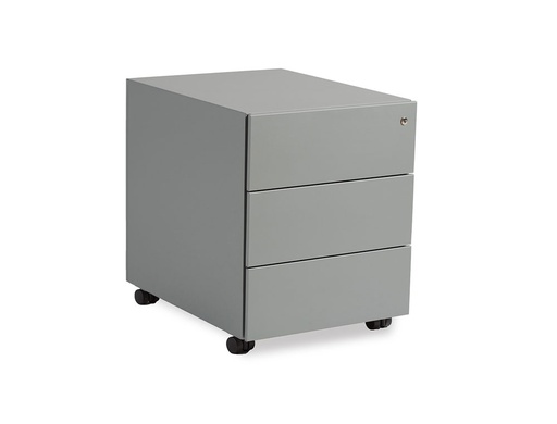 [9150643] ROCADA - Cajonera metalica con tres cajones serie store 53x42x58 cm acabado ac00 gris/gris (Ref. 4054AC00)