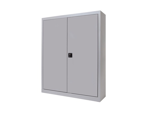 [2150661] ROCADA - ARMARIO STORE METALICO CON NIVELADORES EN PLANCHA DE ACERO CON 2 PUERTAS BATIENTES METALICAS Y CERRADURA COLOR (Ref.1601AC00)