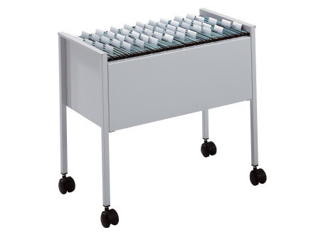 [1389596] DURABLE - Carro carpetas colgantes A4 Gris 4 ruedas HL820VER (Ref.3095-10)