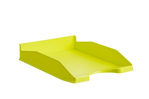 ARCHIVO 2000 - BANDEJA APILABLE EN 3 POSICIONES FONDO LISO FORMATO DIN A4 Y FOLIO 345X255X60 MM KIWI (Ref.742 KW)