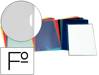 [9058746] ESSELTE - Dossier Folio Polipropileno Con uñero Transparente (Ref.46015)