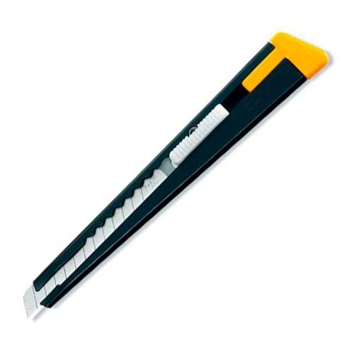 OLFA - CUTTER STANDARD 180 / CUCHILLA FRACTURABLE DE 9 MM / SISTEMA AVANCE CUCHILLA AUTOMATICO (Ref.P180)