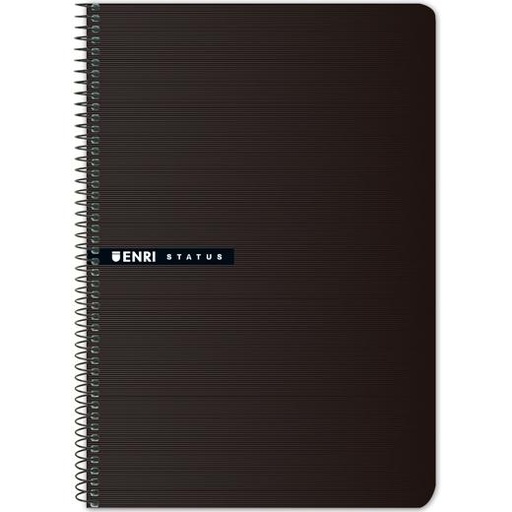 [1919603] ENRI - Cuaderno 4º 4X4 100 Hojas Negro (Ref.100435747)