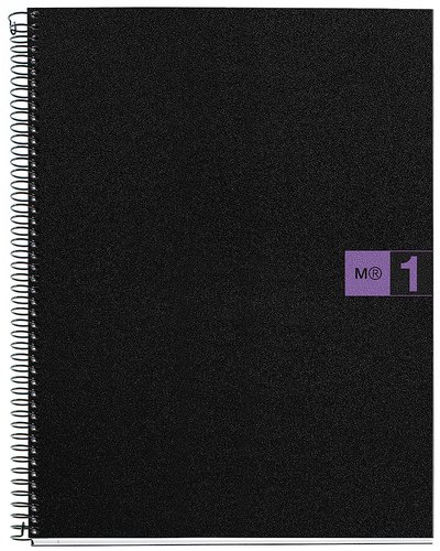 [1422023] MIQUELRIUS - MIQUEL RIUS - Cuaderno 80h A4 Cuadricula 5x5 Violeta (Ref.2477)