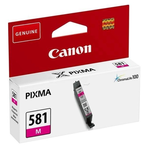 [9927762] CANON - TINTA MAGENTA PIXMA TS615X/TS815X/TS915X/TR755X/TR855X - CLI-581M (Ref.2104C001)