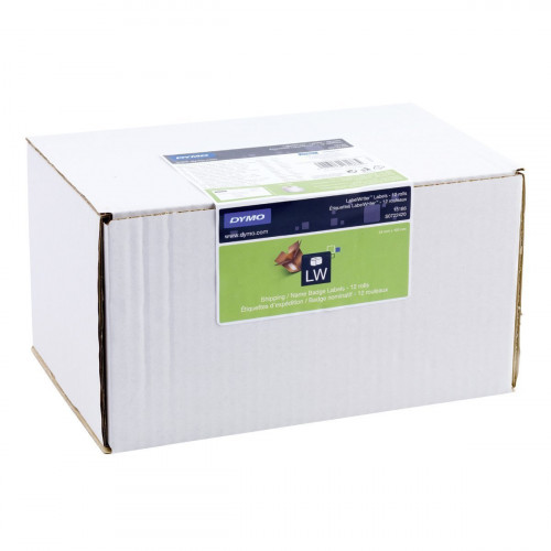 [9932028] DYMO - CINTA DE ETIQUETAS DE ENVÍO BLANCO DE 54X101MM (12 ROLLOS) PARA ROTULADORA LABELWRITER (Ref.S0722420)