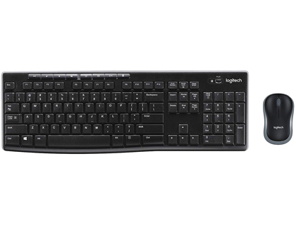 [9155122] LOGITECH - Set teclado + raton mk270 inalambrico negro (Ref. 920-004513)