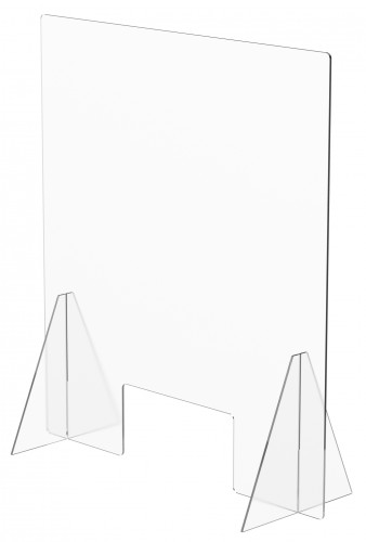 [9159542] ARCHIVO 2000 - Pantalla de proteccion de mesa para mostrador metacrilato ventana 300 x 150 mm medidas 850 x 750 mm (Ref. 32023M TP)