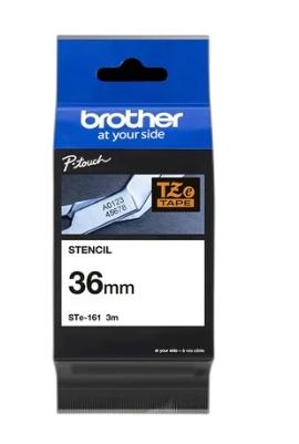[9933644] BROTHER - CINTA ROTULADORA LAMINADA DE 36MMX3M (REUTILIZABLE HASTA 50 VECES) (Ref.STE161)