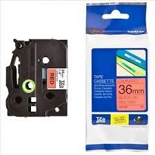 [9924154] BROTHER - CINTA ROTULADORA LAMINADA ROJO SOBRE NEGRO DE 36MM (Ref.TZE-461)