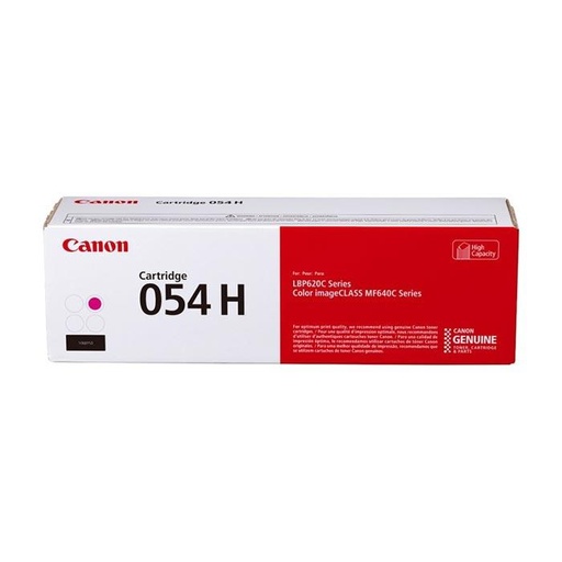 [9933732] CANON - TONER 054 H LBP622 / MF641 / I-SENSYS LBP621 / 623 / 641 / 643 / 645 / 622 MAGENTA 2300 PAGINAS (Ref.3026C002)