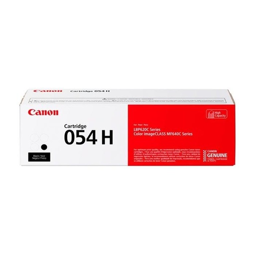 [9933730] CANON - TONER 054 H LBP622 / MF641 / I-SENSYS LBP621 / 623 / 641 / 643 / 645 / 622 NEGRO 3100 PAGINAS (Ref.3028C002)