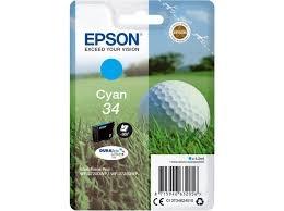 [9927686] EPSON - INK-JET 34 WORKFORCE PRO WF-3720 / WF-3720DWF / WF-3725DWF CIAN 300 PAGINAS (Ref.C13T34624010)