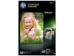 [9928115] HP - PAPEL PHOTO GLOSSY USO DIARIO, 100 HOJAS, 10 X 15CM, 200GR (Ref.CR757A)
