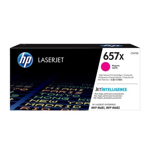 [9929926] HP - TONER MAGENTA LASERJET ENTERPRISE MFP M681 - Nº 657X (Ref.CF473X)