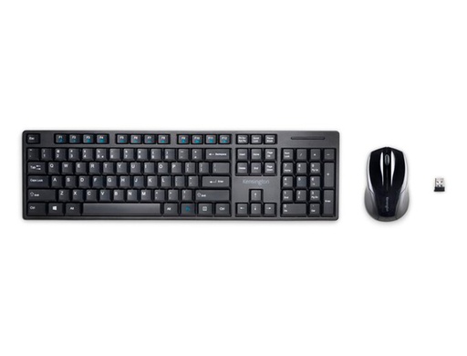 [9162277] KENSINGTON - Set teclado y raton inalambrico pro fit qwerty negro (Ref. K75230ES)