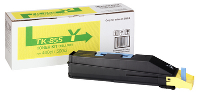 [9928969] KYOCERA MITA - KYOCERA-MITA TONER AMARILLO 400CI / 500CI - TK855Y (Ref.1T02H7AEU0)