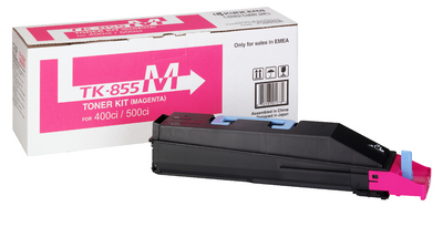 [9928970] KYOCERA MITA - KYOCERA-MITA TONER MAGENTA 400CI / 500CI - TK855M (Ref.1T02H7BEU0)