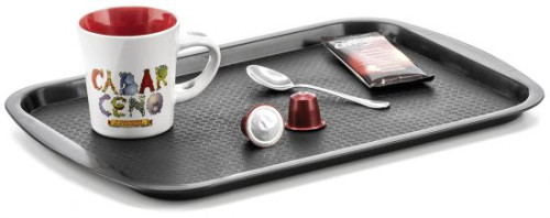 [9933049] ARCHIVO 2000 - BANDEJA DE SERVIR LA HORA DEL CAFÉ 305X435X20 MM NEGRO (Ref.PL1045020 NE)