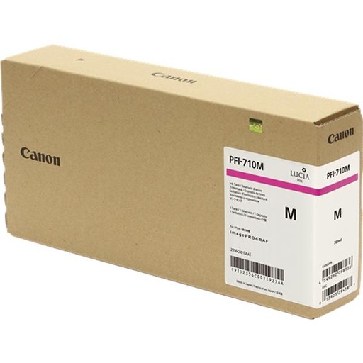[9935860] CANON - TINTA MAGENTA IPF TX 3000 SERIES, 4000 , 4000 MFP - PFI710M (Ref.2356C001)