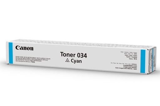 [9927816] CANON - TONER CIAN 034C (Ref.9453B001)