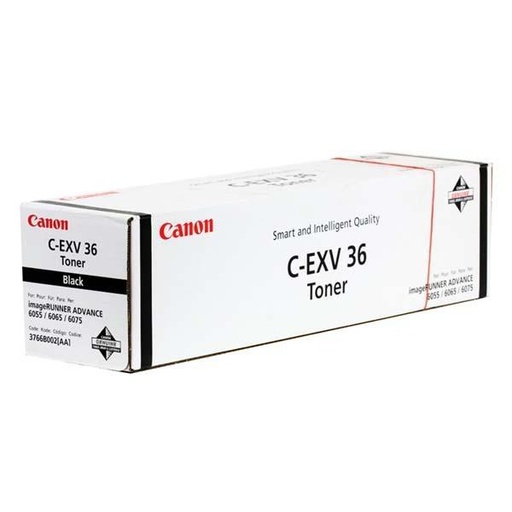 [9928939] CANON - TONER NEGRO IR ADVANCE 6255 I/ 6055/6200 - CEXV36 (Ref.3766B002)